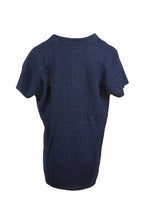 Load image into Gallery viewer, Cashmere-Navy V-neck
